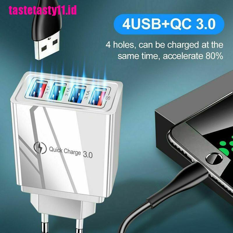 Adapter charger 4 Port usb 3.0 quick charge