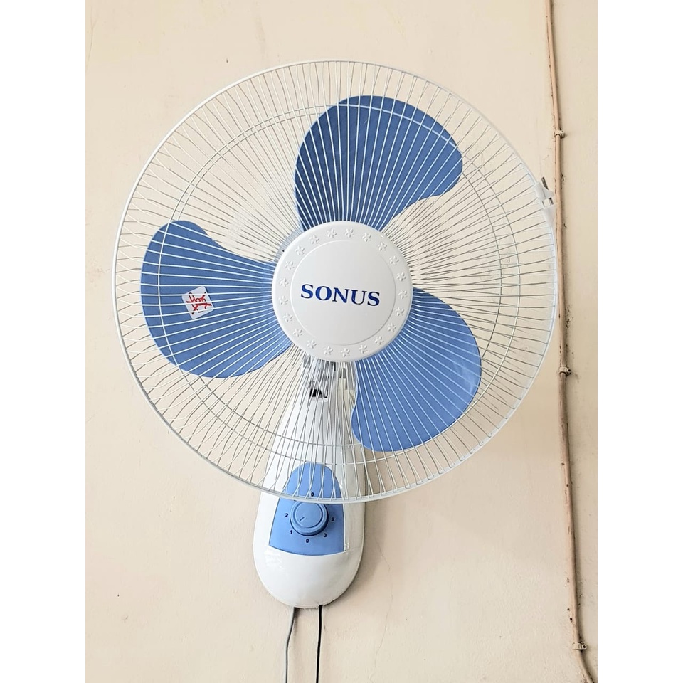 Sonus Wall Fan Kipas Dinding 12 Inch &amp; 16 Inch SS - WF 1201 / SS - WF 1601