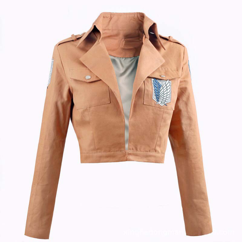 CC-106 jaket attack on titan crop jacket costume kostum copslay import aot