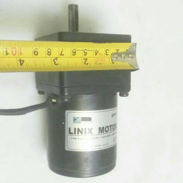 linix gearbok motor ac 220v 12rpm 15 wat