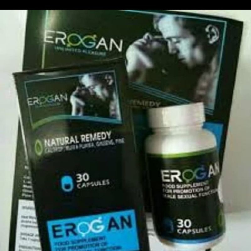 Obat Erogan Asli Original 30Kapsul/Erogan Kotak isi 20Kapsul