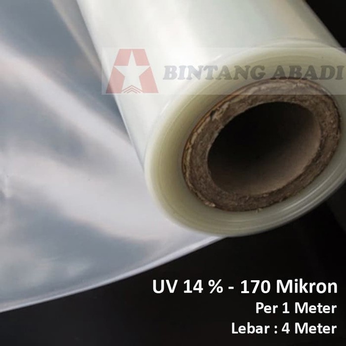  Plastik  Ultra Violet UV  Lebar 4 Mtr Harga  Pjg Per Meter 