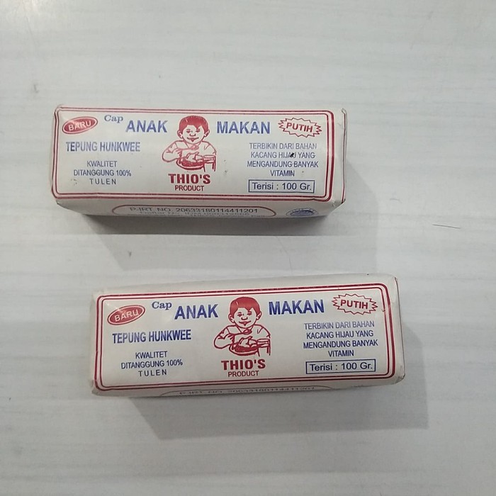 

TEPUNG HUNKWE CAP ANAK MAKAN THIO'S PRODUCT 100GR
