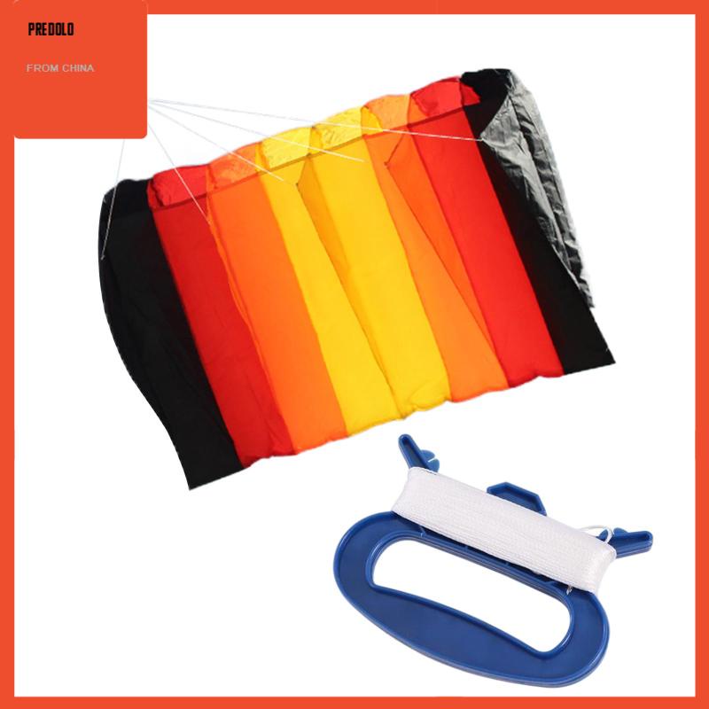 Large Rainbow Kite and 9.84ft Flying Line for Outdoor Games Activities