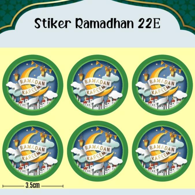 

Stiker Bulat Cutting Sticker Tempelan Toples Kue Parcel Lebaran chowp11 Segera Dapatkan