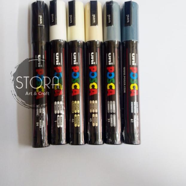 

♫ UNI POSCA PC-5M Marker Pen Medium Point Marker Warna-Warni - AQUA GREEN ◘