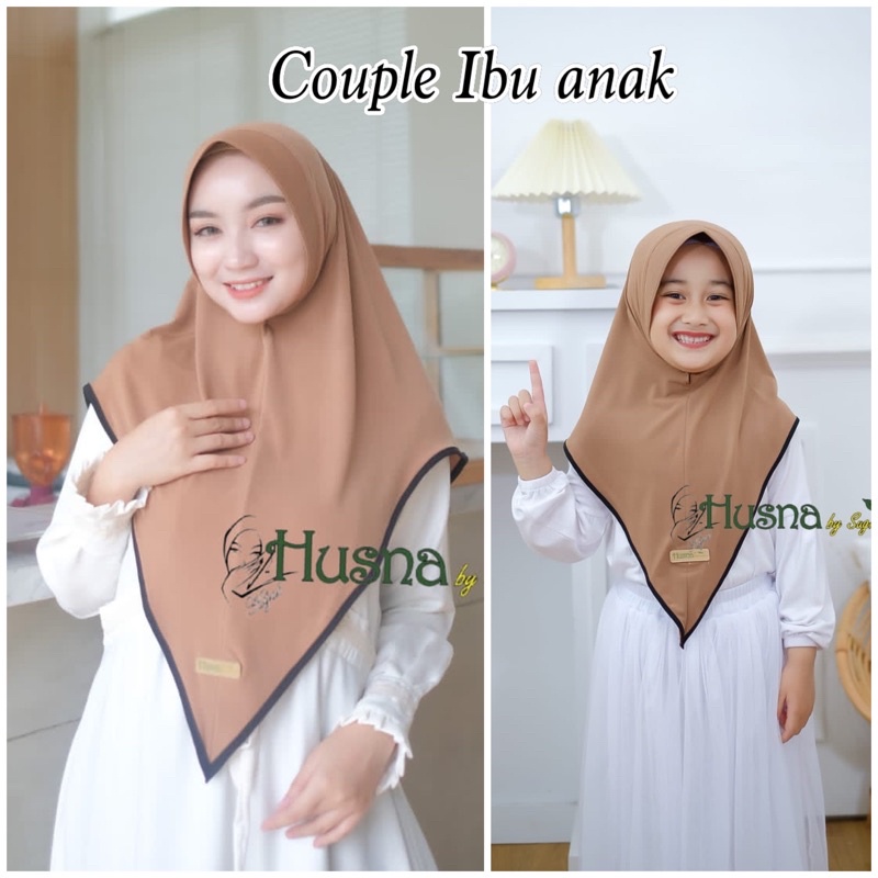 HUSNA | Hijab PET V LIST Size Standar