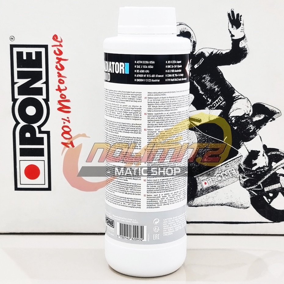 Air Radiator IPONE Liquid Coolant 1L NMAX XMAX Aerox 155 PCX ADV 150