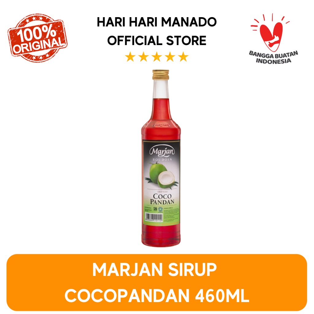 

MARJAN SIRUP COCOPANDAN 460ML