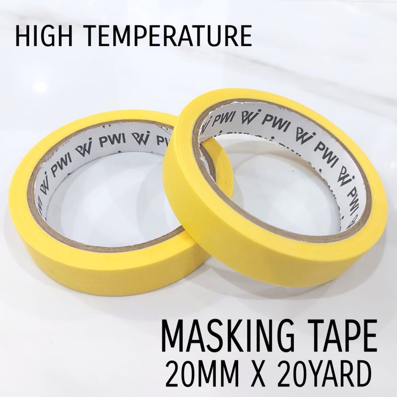 

Isolasi Kertas 20mm x 20yard PWI / Masking Tape