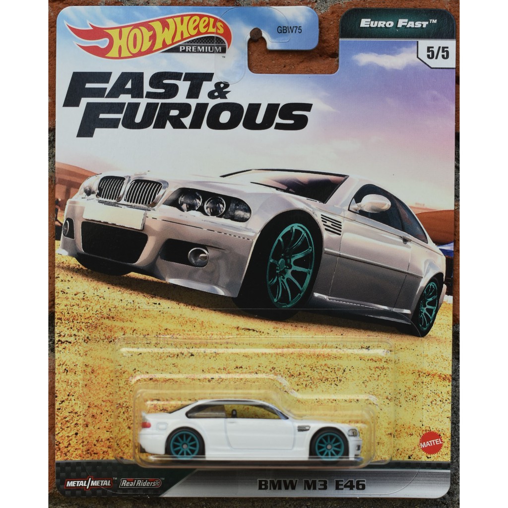 Hotwheels Fast and Furious Euro Fast BMW M3 E46