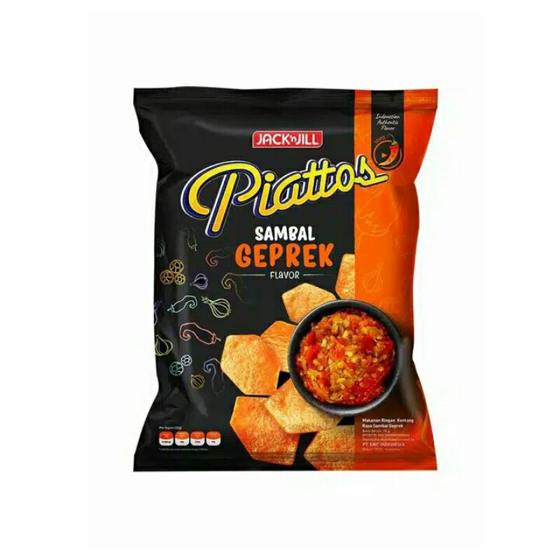 

Piattos Sambal Geprek 68gr