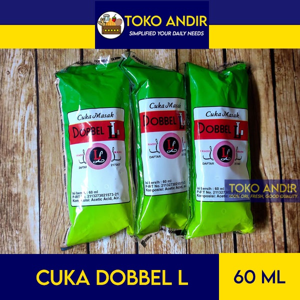 

Cuka Masak Dobbel L 60ml