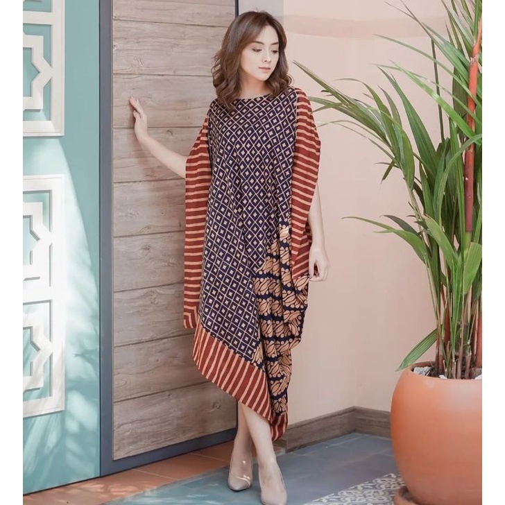 KAFTAN BATIK KAIN PARIS