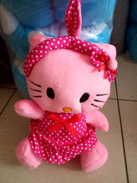 Boneka hello Kitty bando pita size:M