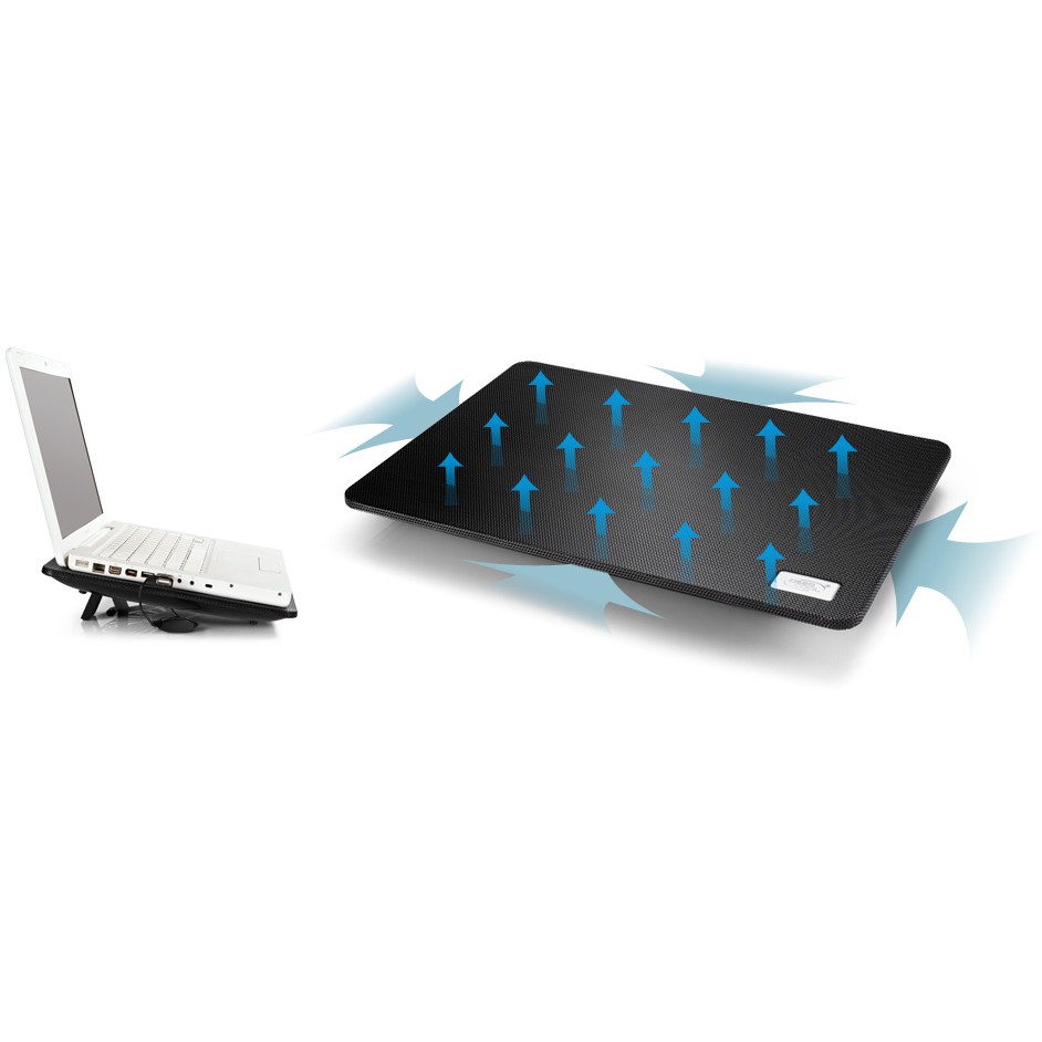Cooling Pad Laptop Deep Cool - Notebook Cooler Adjustable Fan Mesh N1