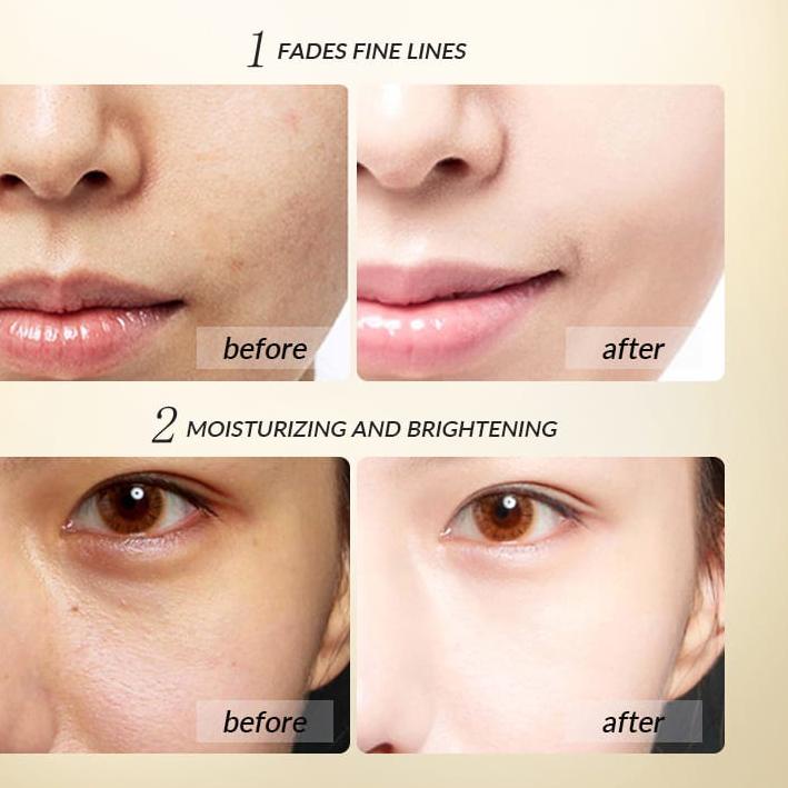 Model baru - BIOAQUA 24K Gold Facial Kit paket skincare Gold Toner 100ml+Gold Serum 100ml+Essence Cr