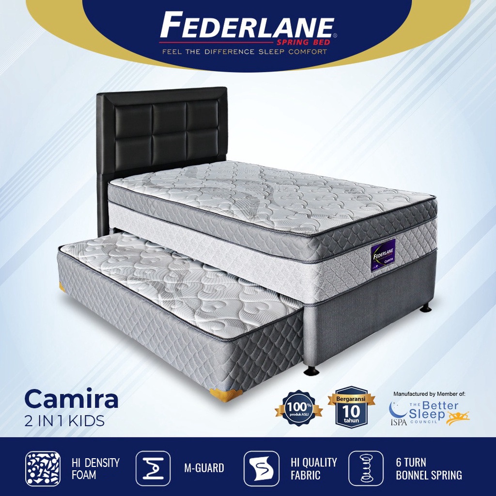 federlane kasur springbed camira 2 in 1 kids uk 120x200