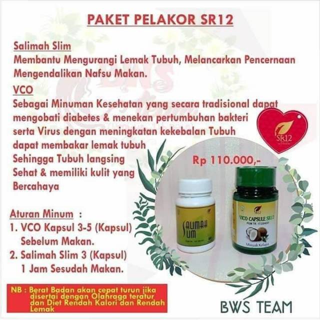 

Paket pelakor ( peluntur lemak kotor )