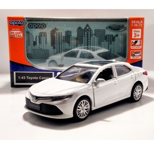 Apolo msz diecast Toyota Camry putih