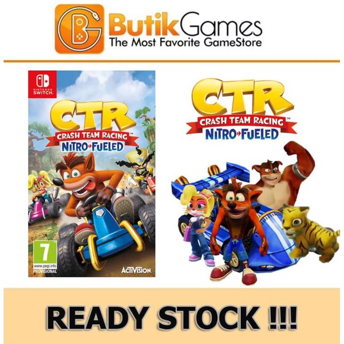 CTR Crash Team Racing Nitro Fueled Nintendo Switch