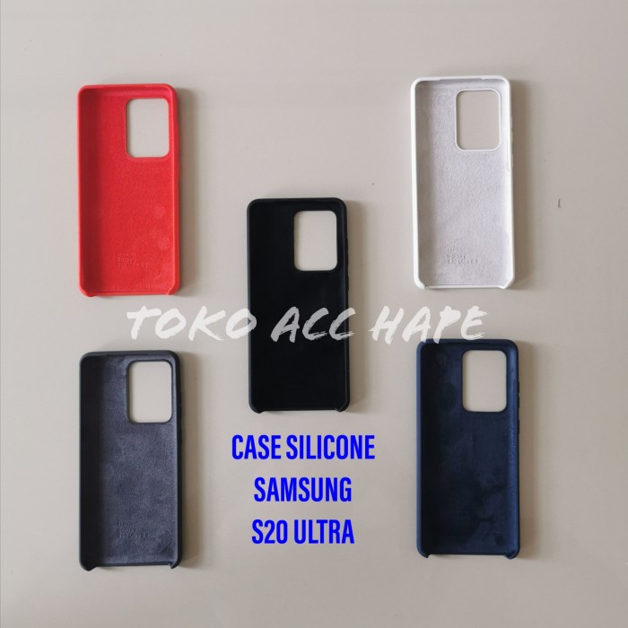 SILICONE CASE SAMSUNG S20 ULTRA COVER SOFT SILIKON PREMIUM ORIGINAL