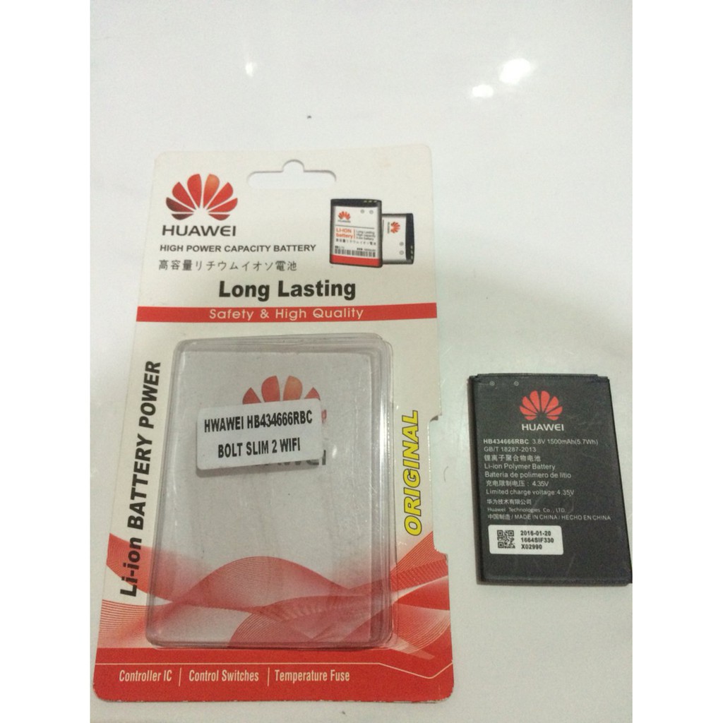 Batre Huawei Bolt Wifi Slim 2 Baterai Modem Mifi Original