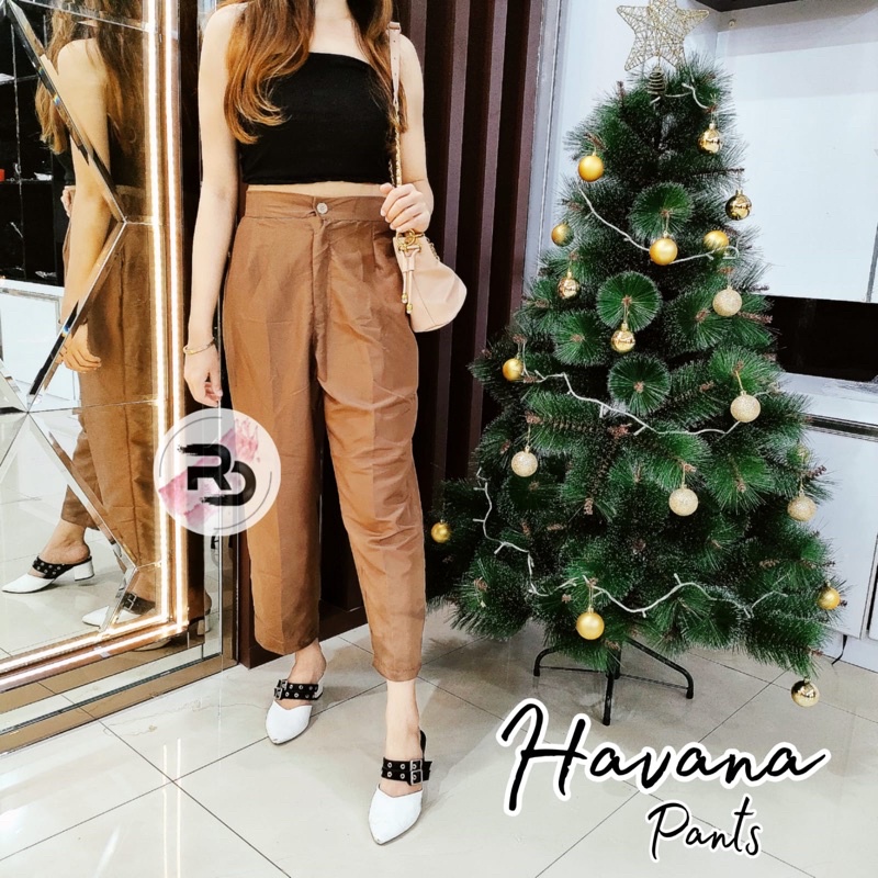 RD FASHION Havana Highwaist Pants Celana Wanita