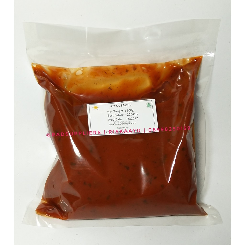 

Pizza Sauce 500gram, Saus Pizza Praktis dan Spesial...