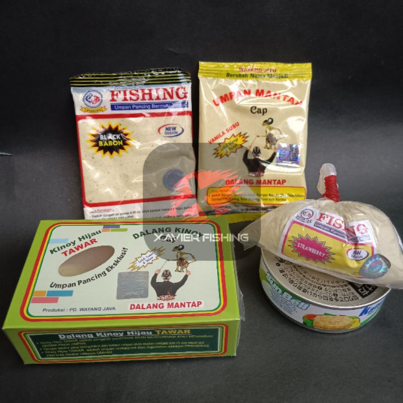 Paket Fishing Black Babon Vanila Susu Dalang Mantap