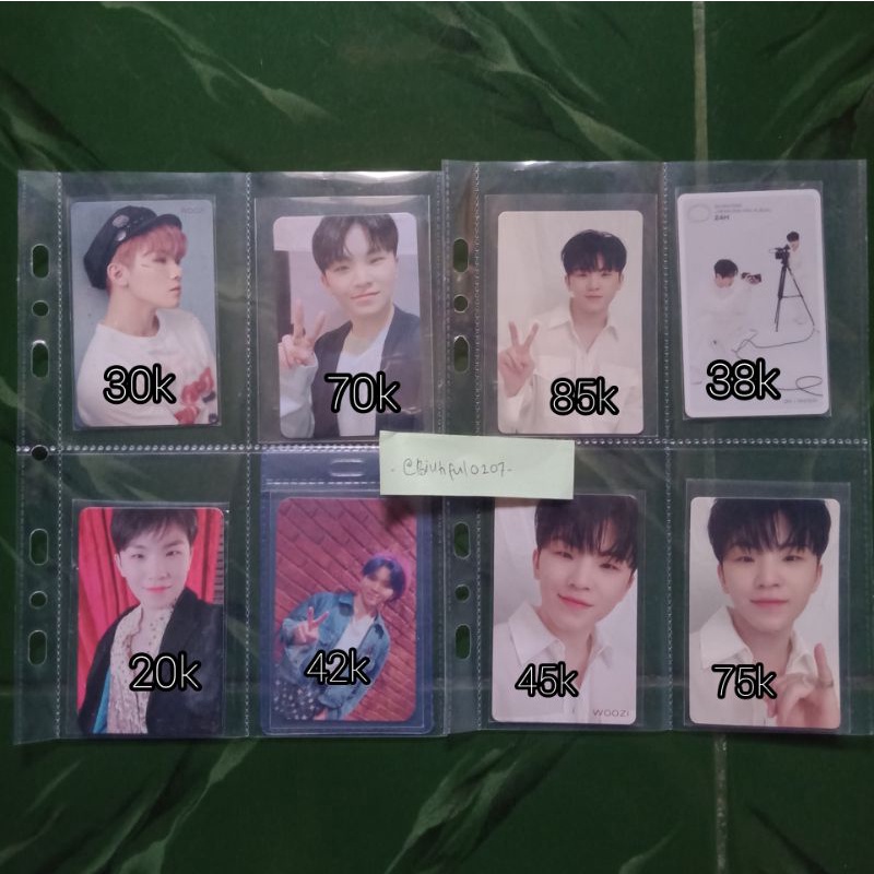 SEVENTEEN WOOZI PC JANJIW FLFL YIZHIYU SEMICOLON