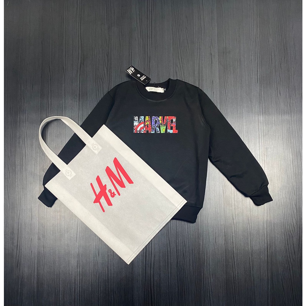 CREWNECK  MARVEL ANAK FREE TAS