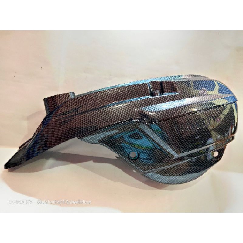 COVER CVT KARBON MIO SOUL KARBU PELINDUNG TUTUP CVT CARBON MIO SOUL KARBU MIO SOUL MX MIO SOUL LAMA