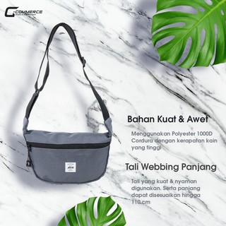 Tas Selempang Pria Wanita Sling Bag Casual Trendy Bahan Tas Selempang Pria Wanita Sling Bag Casual Trendy Bahan