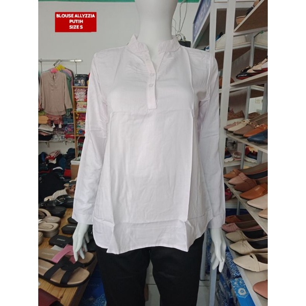 blouse allyzia wanita busui