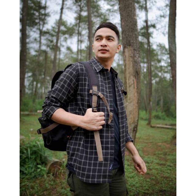 Kemeja Flanel Pria Kualitas Premium Lengan Panjang Unisex Kemaja Flanel Kotak Kotak Pria Dan Wanita Kemeja Casual