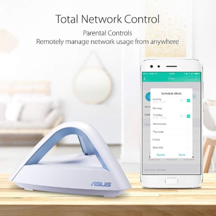 Router Asus Lyra 1 Pc MAP-AC1750 Home Mesh WiFi System MAP AC1750