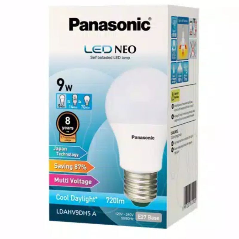 PROMO TERMURAH Lampu Panasonic Led Neo 9 Watt