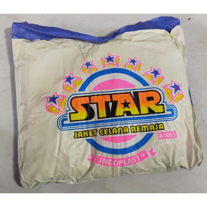 Jas Hujan Anak SD SMP REMAJA Laki Perempuan Backpack Umur 7 - 12 Tahun Setelan Jaket Celana Nuvo Star Elmondo Pria Wanita Terbaik Berkualitas Mantel Raincoat Kido Harga Grosir