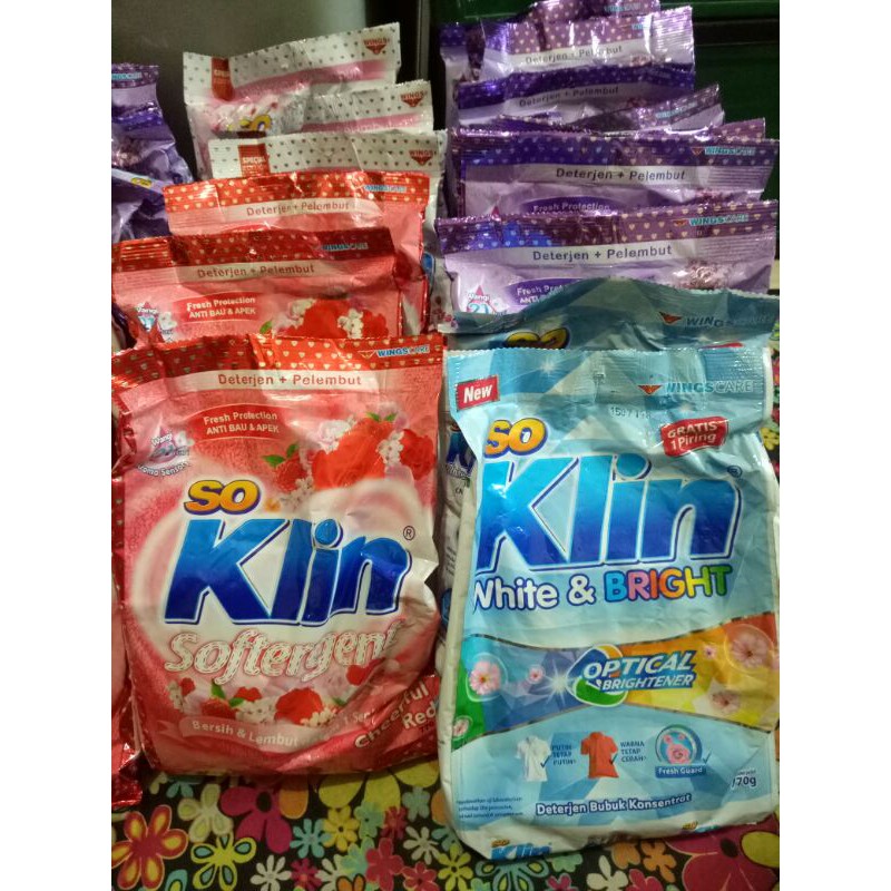 SO KLIN 770 GRAM DETERGEN BUBUK