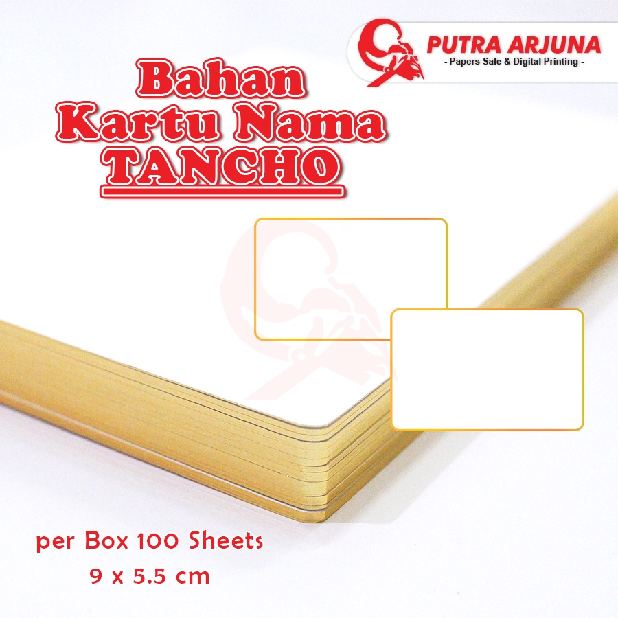 

BAHAN KARTU NAMA TANCHO LIST EMAS