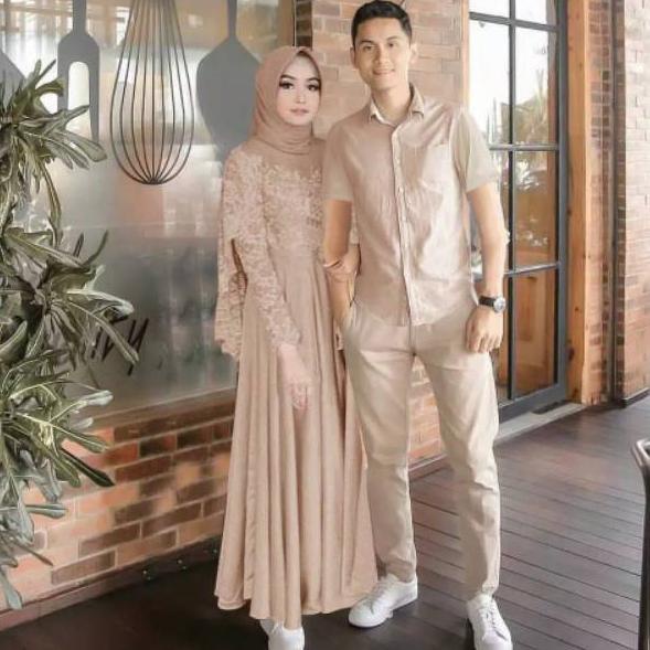 ☉ XC - Couple Viola / Baju Pasangan Muslim / Couple Terbaru / Couple Cewek Cowok / High Quality ➬