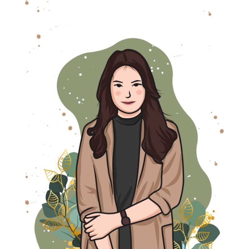 

[SOFTFILE] Ilustrasi Wajah / Hadiah Ulang Tahun / Kado Wisuda /Kado Anniversary