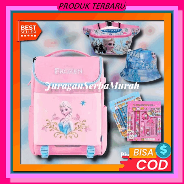 Tas Anak Animo Satuan / Tas Sekolah Anak Perempuan Paud Sd Tk Smp Sma 1 2 3 4 5 6 7 / Ransel Anak Pe