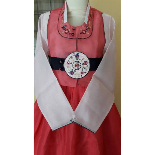 Hanbok Korea Dress Wanita Cantik