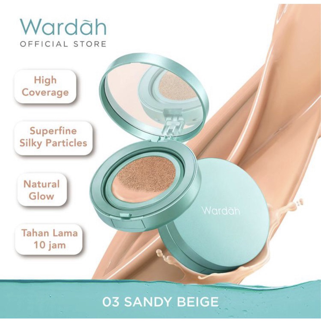 Wardah Exclusive Flawless Cover Cushion - Hasil Matte Flawless dan Tahan Lama Hingga 10 Jam