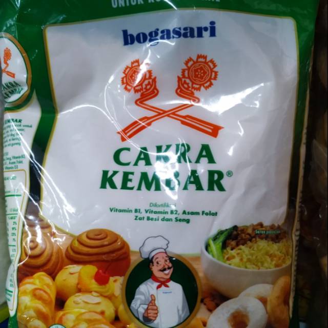 

Bogasari Cakra Kembar - Tepung Terigu 1kg