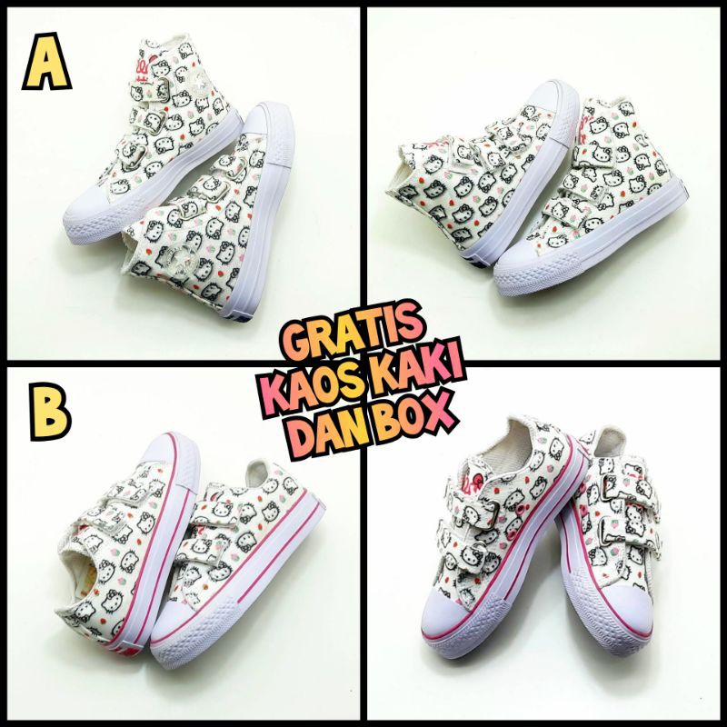 SEPATU ANAK PEREMPUAN CONVERSE KARAKTER