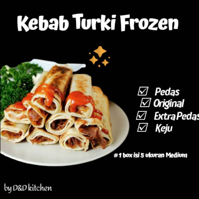 

Kebab Turki Frozen Rasa Mix