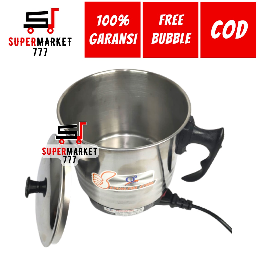 MUG TEKO LISTRIK PEMANAS AIR Q2 8015 SERBAGUNA CERET KETTLE MUG TEKO TERMOS KETEL ALAT PEMANAS PEMAS